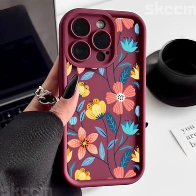 Roze Perzikbloesem Telefoonhoesje Voor iPhone 16 16E 15 14 13 12 11 Pro Max X XR XS Max 7 8 Plus Anti-Val Siliconen Zachte Cover iPhone 12