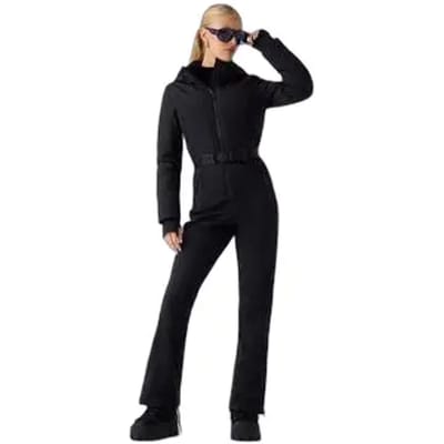 GUESS Evelyn Tech Ski Logo Jet Black A996 Taglia: XS | Tute Outlet | Donna | Nero