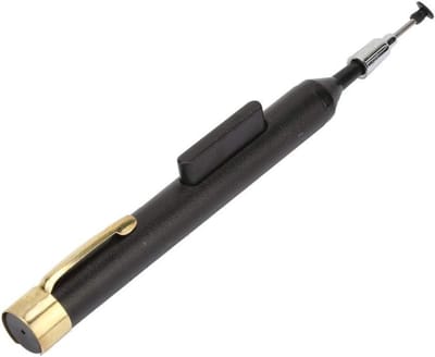 Vacuümzuigpen - Zuigpen Soldeer - Elektronica Reparatie - Antistatisch Ontwerp - 3 maten tips - Zwart