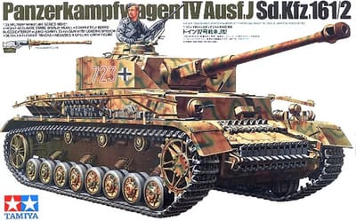 Tamiya Modelbouwpakket Militaire voertuigen - 35181 German SdKfz.161/2 Panzer IV J with 1 Figure Plastic - 1:35 - Modelbouw