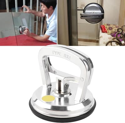 EGoods - Glazen zuignap voor tegels en ramen, 50 kg draagvermogen, aluminiumlegering, industriële glasdrager