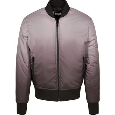 Urban Classics tussenjas gradient Zwart-m