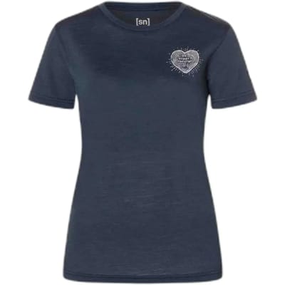 T-shirt dames super.natural Little Heartwood