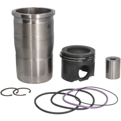 Zuiger en bussen set MAHLE 037 AY 00144 090