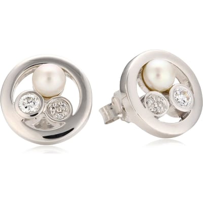 Orphelia Dames 925 Sterling Zilveren Oorbellen - Zilver ZO-5896
