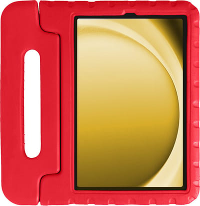 Hoes - Geschikt voor Samsung Galaxy Tab A9 - Kinderhoes Shockproof Bumper - Kidsproof Case - Tablet Hoesje - Kinder Hoesje Cover - Rood