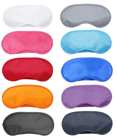 Lichtgewicht 30-delig Slaapmasker - Ademend 3D Oogmasker met Verstelbare Band voor Optimale Slaapervaring