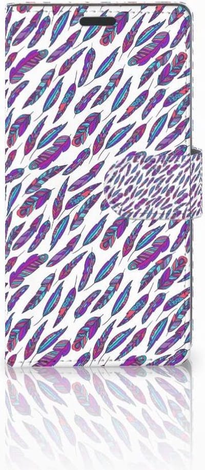 Sony Xperia Z3 Telefoon Hoesje Feathers Color
