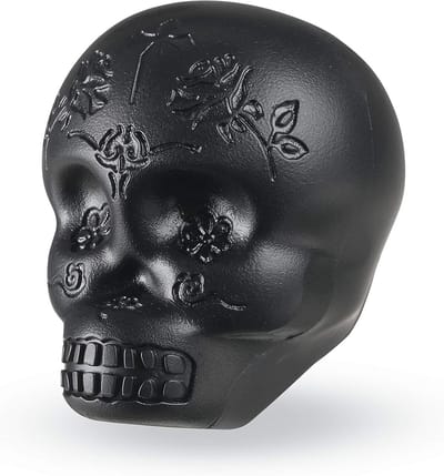 LP Latin Percussion Shaker Sugar Skull Black LP006-BK