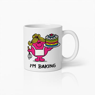 Leuke I’m Baking Mok 330 ml – Grappige Cartoon Bakkerij Karakter Koffiebeker – Perfect Cadeau voor Bakkers en Bakliefhebbers
