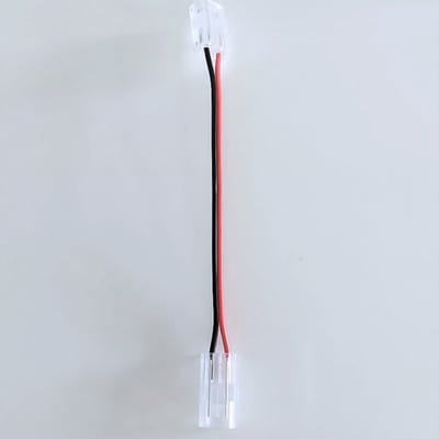 Dubbele Connector voor COB LED Strip 8mm IP44 - Kunststof - SILUMEN