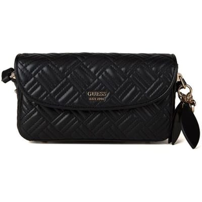 GUESS schoudertas Sally Convertible Xbody Flap Black zwart