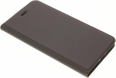 Dux Ducis Cover booklet case hoesje met flap leren hoes geschikt voor iPhone 7 Plus 8 Plus - Zwart