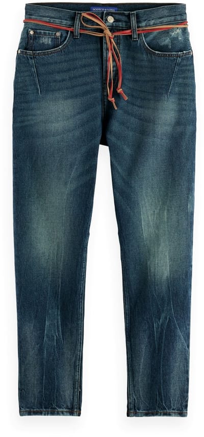 Scotch & Soda Dean Loose Tapered Jeans-green Touch Green Touch Größe: W31L34 | Relaxed Fit Outlet | Herren | Grün