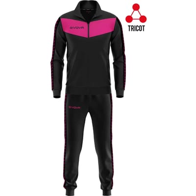 Givova Visa Trainingspak Zwart 4XL Man