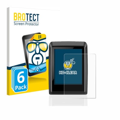 BROTECT - Screenprotector voor Bosch Kiox 300 - Folie Beschermfolie transparant 6 Stuks