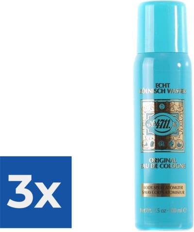 4711 - 100ml - Deodorant - Voordeelverpakking 3 stuks