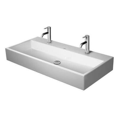 Duravit Vero Air washbasin ground with 2 x 1 tap hole 100 x 47 cm 2350100072