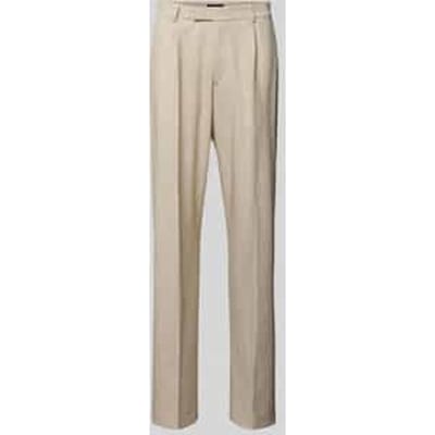 Straight fit pantalon met viscose Model 'EDEN'