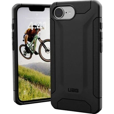Urban Armor Gear Scout Outdoor telefoonhoes Apple iPhone 17e, iPhone 16e Zwart Stootbestendig