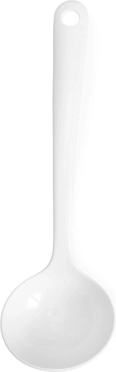 HENDI Sauslepel – 0,07L – Wit – 235x75 mm – Vaatwasmachine- en magnetronbestendig