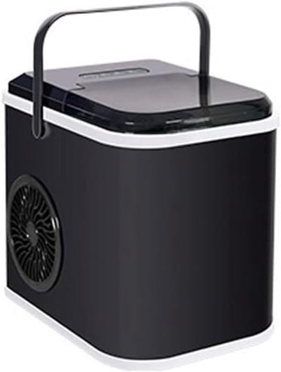 IJsmaker Aanrecht - IJsmachine Thuis - Snel IJs Maken - Stil En Compact - 10-12kg Per Dag - Zwart