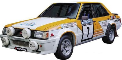 Hasegawa Modelbouwpakket Auto - 21138 Mitsubishi Lancer 2000 Turbo 1000 Lakes HC38 Plastic - 1:24 - Modelbouw