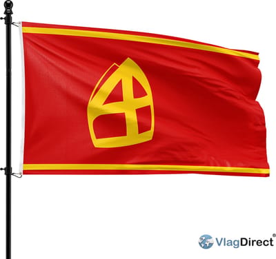 VlagDirect - Sinterklaas vlag - 5 december vlag - 90 x 150 cm.