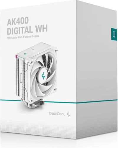 DeepCool AK400 DIGITAL WH - CPU luchtkoeler