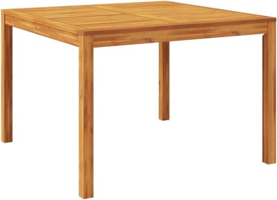 Tuintafel 110x110 cm van massief acaciahout voor buiten