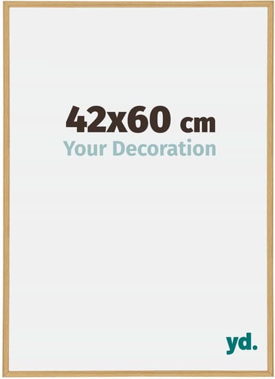 Your Decoration - Fotolijst 42x60 cm - Kunststof - Beuken Licht - Annecy