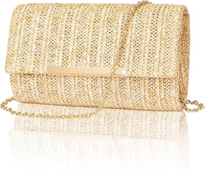 Stijlvolle gele clutch voor dames, perfect voor feesten, uitgaan en dagelijkse gebruik