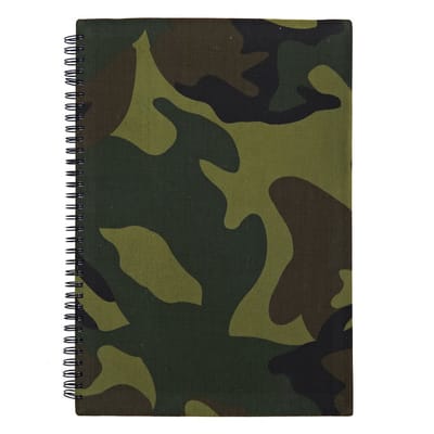 Notitieboek A4 Camouflage Groen