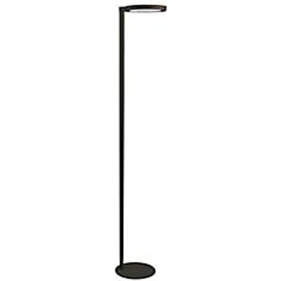 UNILUX OPUS LED-vloerlamp, 60 % direct / 40 % indirect, 3-traps dimbaar, 5.200 lm, 4000 K, met voetstuk