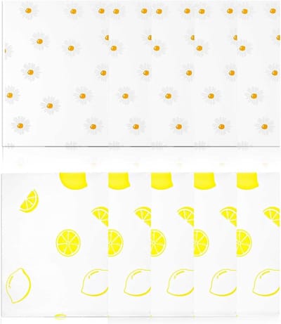 Organiseer je Keuken met 10 Stuks Wasbare Ladeschalen, 30 x 40 cm, Voor Koelkast, Eetkamertafel en Kasten, Met Twee Patroons en Dikke EVA Materiaal