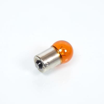 Ampoule Vicma pour Scooter Peugeot 50 Tweet 2010 à 2017 12V 10W BAU15S orange / 756664 Neuf