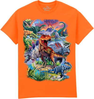 Dinosaurus Dinosaurs The Coloured House T-shirt M