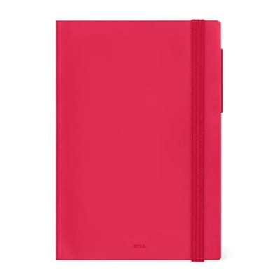 Legami - Medium weekplanner 2026, Cherry Bomb, 12 maanden, elastieksluiting, dagboek van januari 2026 tot december 2026, van FSC-gecertificeerd papier, 12 x 18 cm