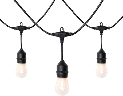 QAZQA chill - Moderne LED Hanglamp - 10 lichts - L 1000 cm - Transparant - Buitenverlichting