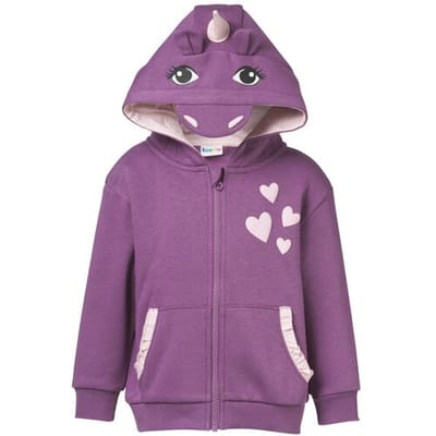 LUPILU Kinder vest (Lila, 98/104)