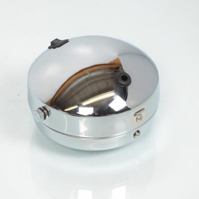 Optique avant RSM pour Mobylette Peugeot 50 103 Ø 140mm rond chromé Neuf