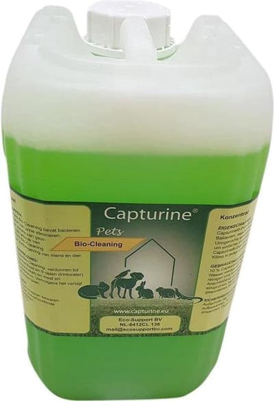 Capturine Pets Bio Cleaning - Schoonmaakmiddel - 5 liter -Natuurlijke Geurverwijderaar