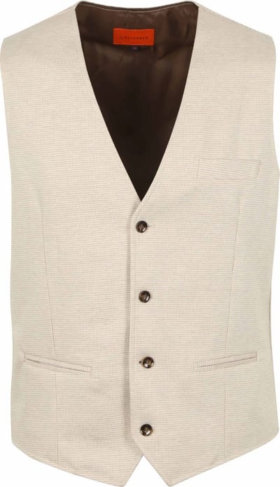 Suitable Gilet Kris Sand - Maat 54 - Heren