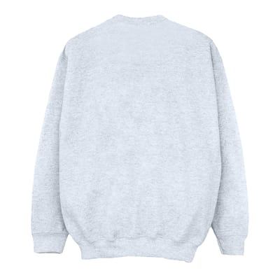 Disney Dames/Dames Winnie The Pooh Vrolijk Kerstmis Holly Sweatshirt (Sportgrijs)