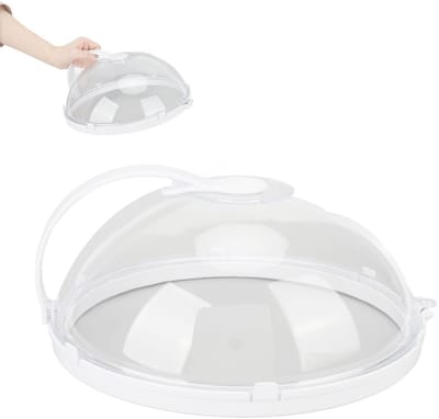 Dailygoods- Splatter Cover Hittebestendig 200℃ - Magnetron Deksel - Oliebestendig - Draagbaar - Keukenbenodigdheden - Diameter 26 cm