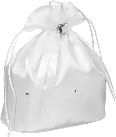 Elegante Witte Bloemen Handtas voor Bruiden en Bruidsmeisjes - Perfecte Accessoire voor Huwelijk en Feestelijke Gelegenheden