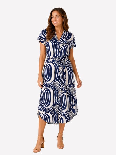 &Co Woman LIVA WEAVE - New - XXL - Blauw