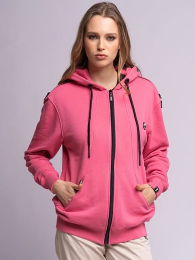 1'618 Zip-Up Hoodie - Guava