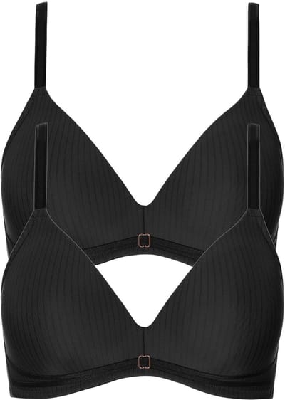 2-pack cup BH zonder beugel Laura