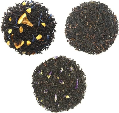 Theeselectie Earl Grey - Losse thee Proefpakket - Losse Earl Grey thee - Verse thee - 3 x 25 gram